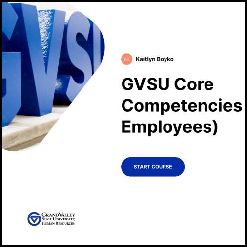 GVSU Core Competencies